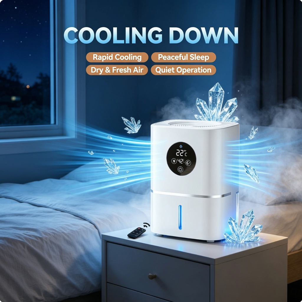 💨 Feuchtigkeit weg, Kühle pur – der 2-in-1 Luftentfeuchter und Kühler sorgt für ein gesundes Raumklima. Schimmel keine Chance, Hitze keine Macht – hol dir deinen Klima-Helfer! ❄️🏠