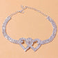 Kaufen Sie 2 und erhalten Sie 15%💖Heart X Heart Ankle Bracelet🌟FREE SHIPPING