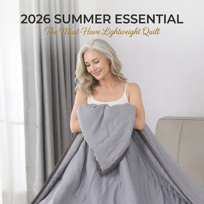Breathable Cool Comforter—All Sizes In Stock