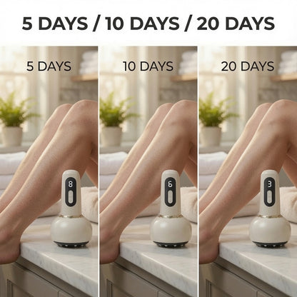 💆‍♀️ Relax Tired Muscles At Home – Electric Meridian Massage Brush and Smart Cupping Device with Heat✨