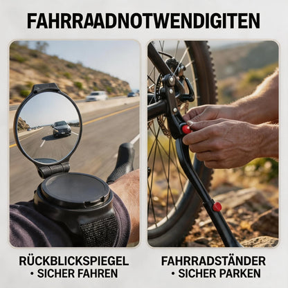 🚲 Universeller verstellbarer Fahrradseitenständer aus Aluminiumlegierung – leicht, stabil & rostfrei