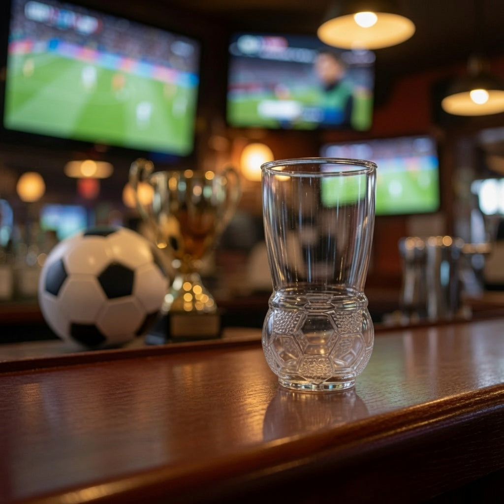 📊 Bereits über 100.000 mal verkauft!  🍷 Fußballförmiges Craft-Bierglas