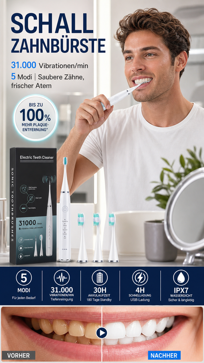 💥 Jetzt 50 % sparen! 🦷 Munddusche & Zahnbürste