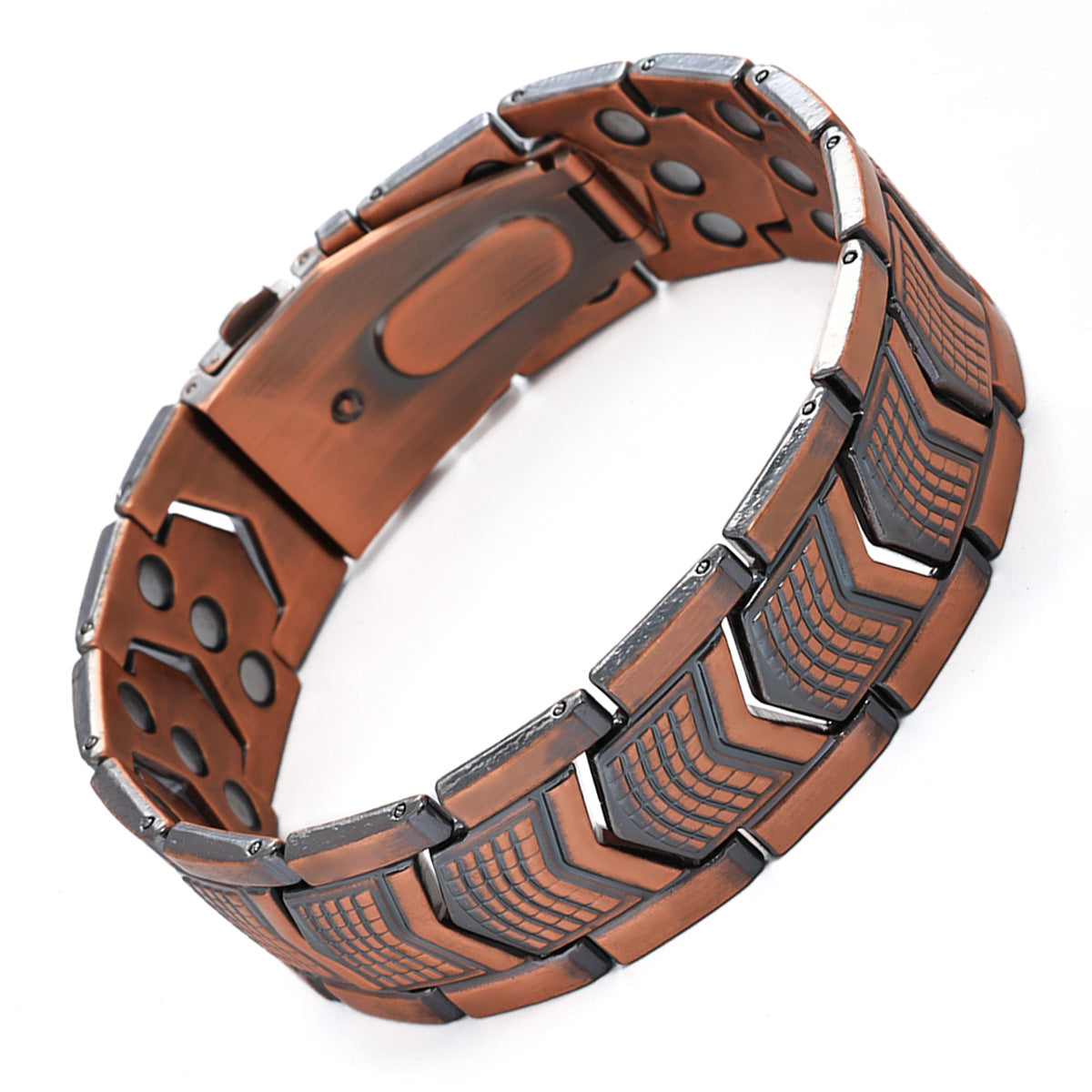 🧲✨ Copper Magnetic Bracelet – lindert Müdigkeit & fördert die Durchblutung – stilvoll, leicht & angenehm zu tragen – ideal für Alltag, Arbeit & Entspannung
