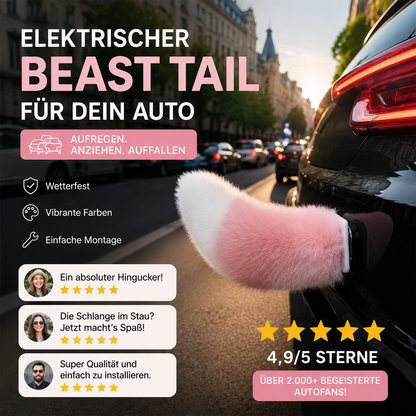 📢📢50 % Rabatt!!🥳 🚗Ferngesteuerter elektrischer Tier‑Schwanz | Für Autodesign & Partys🎮🎉