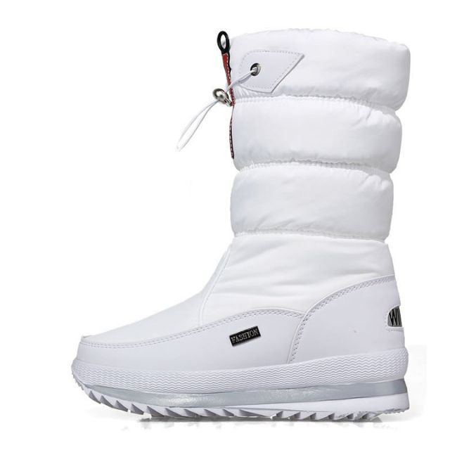 📢📢50% RABATT + FRI FRAKT!!! 🎉✨ Premium-Wasserfeste Winterstiefel mit Kunstfell & rutschfester Sohle für Damen – Wasserdichtes Material, kuscheliges Kunstfell und rutschfeste Sohle – perfekt für einen warmen & sicheren Look im Winter. Jetzt -50%!
