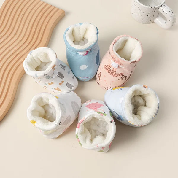 📢📢50% Rabatt!!! 🎉✨ Warme Pelz-Baby-Stiefel – Kuschelig weiches Innenfutter, rutschfeste Sohle und einfacher Anzug – perfekt für die ersten Schritte deines Schatzes. Jetzt -50%!