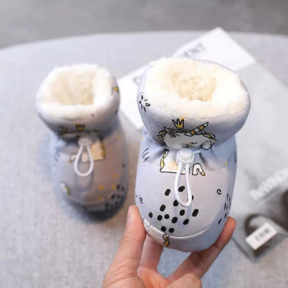 📢📢50% Rabatt!!! 🎉✨ Warme Pelz-Baby-Stiefel – Kuschelig weiches Innenfutter, rutschfeste Sohle und einfacher Anzug – perfekt für die ersten Schritte deines Schatzes. Jetzt -50%!