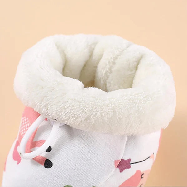 📢📢50% Rabatt!!! 🎉✨ Warme Pelz-Baby-Stiefel – Kuschelig weiches Innenfutter, rutschfeste Sohle und einfacher Anzug – perfekt für die ersten Schritte deines Schatzes. Jetzt -50%!