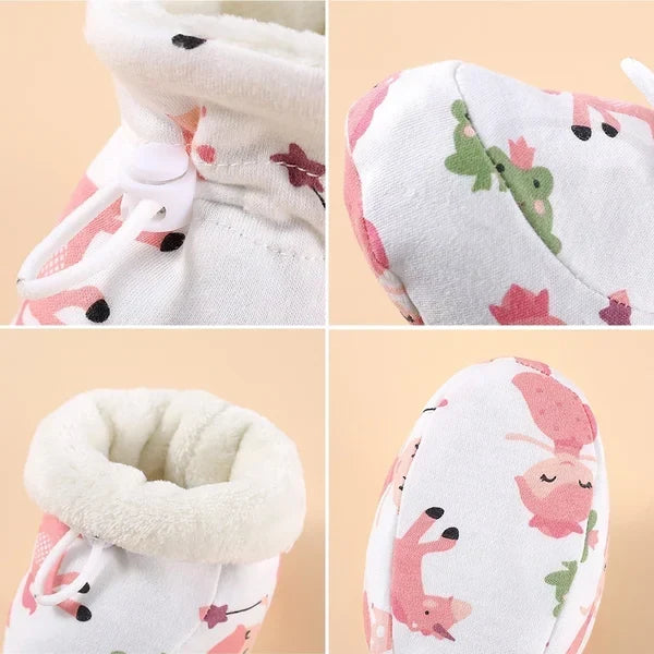 📢📢50% Rabatt!!! 🎉✨ Warme Pelz-Baby-Stiefel – Kuschelig weiches Innenfutter, rutschfeste Sohle und einfacher Anzug – perfekt für die ersten Schritte deines Schatzes. Jetzt -50%!