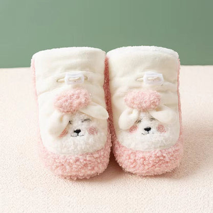 📢📢50% Rabatt!!! 🎉✨ Warme Pelz-Baby-Stiefel – Kuschelig weiches Innenfutter, rutschfeste Sohle und einfacher Anzug – perfekt für die ersten Schritte deines Schatzes. Jetzt -50%!