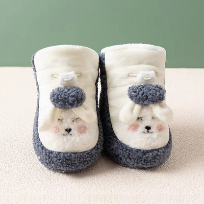 📢📢50% Rabatt!!! 🎉✨ Warme Pelz-Baby-Stiefel – Kuschelig weiches Innenfutter, rutschfeste Sohle und einfacher Anzug – perfekt für die ersten Schritte deines Schatzes. Jetzt -50%!