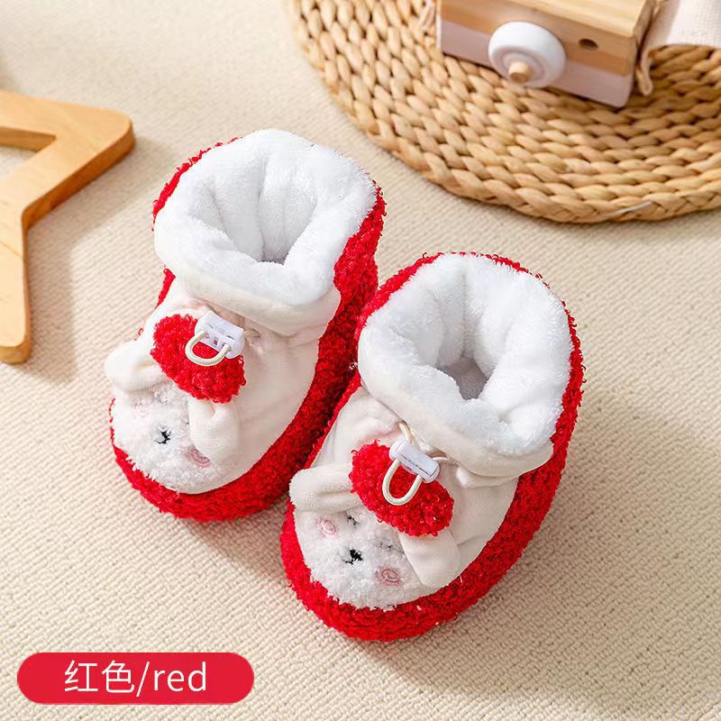 📢📢50% Rabatt!!! 🎉✨ Warme Pelz-Baby-Stiefel – Kuschelig weiches Innenfutter, rutschfeste Sohle und einfacher Anzug – perfekt für die ersten Schritte deines Schatzes. Jetzt -50%!