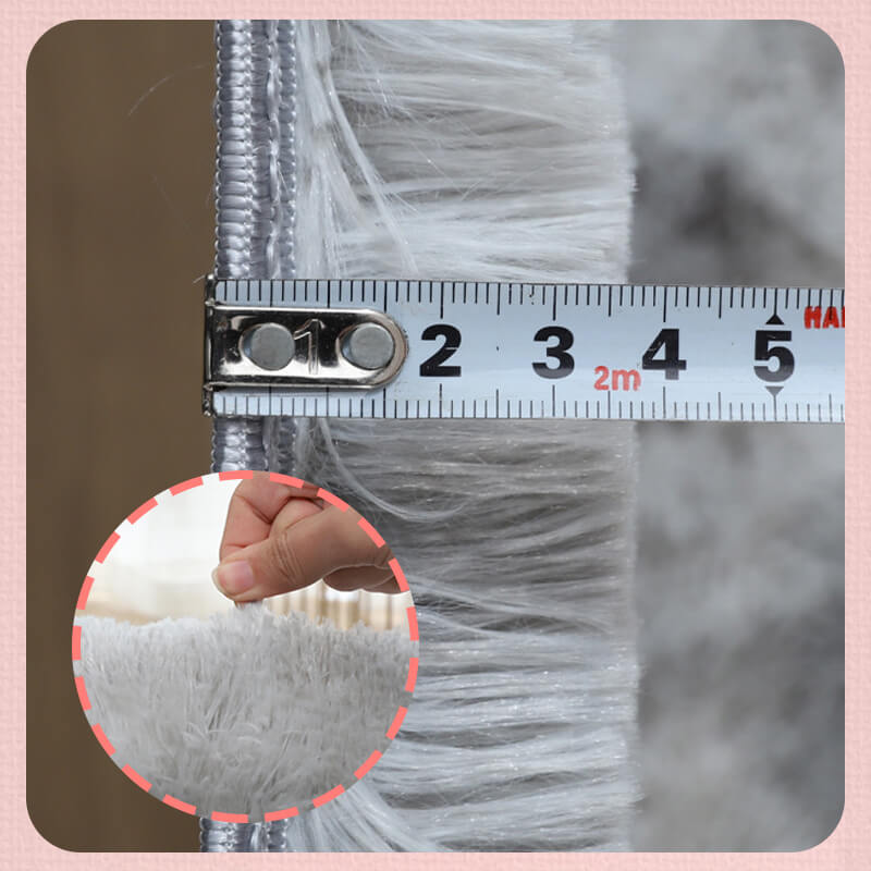 Samtteppich mit Farbverlauf 💞 Für alle Jahreszeiten geeignet 💞 Leicht zu reinigen