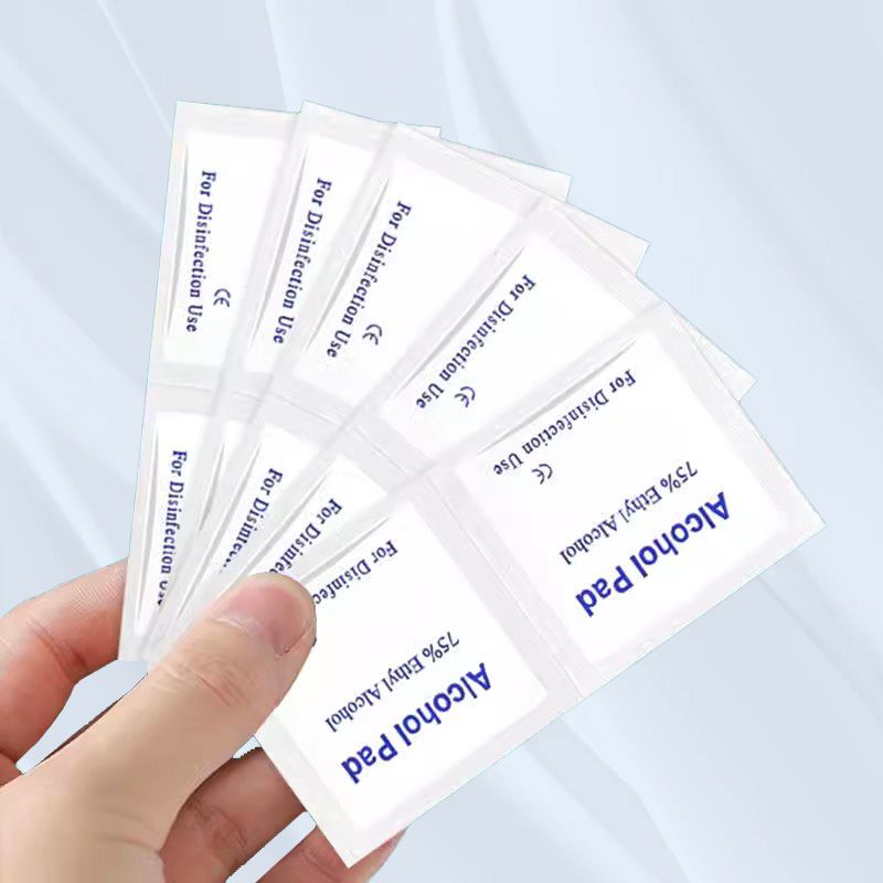 Einweg-Alkoholtupfer mit 75%igem Ethylalkohol