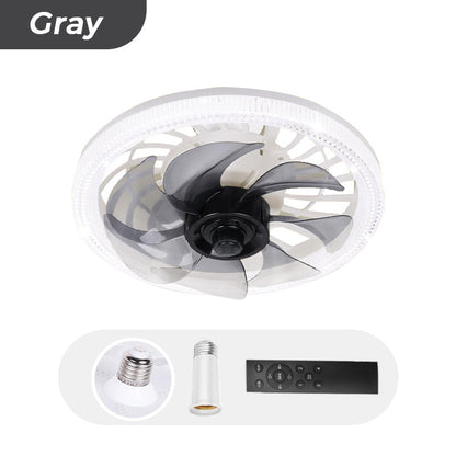🌞Frühlingserwachen: 50% Rabatt!💡2-in-1 dimmbare Deckenventilatorlampe mit Fernbedienung – Leise, verstellbar und platzsparend