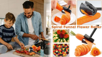 🔥Kauf 1 bekomme 1 gratis 🔥Spiralschneider für Obst und Gemüse, kreatives Küchenutensil