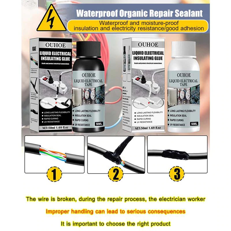 Flüssiger isolierender Hochtemperaturkleber