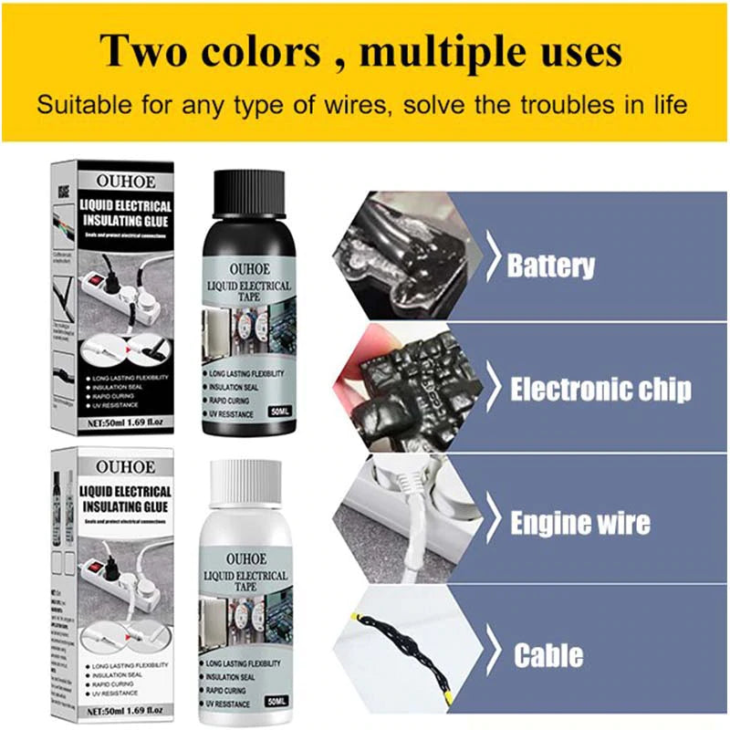 Flüssiger isolierender Hochtemperaturkleber
