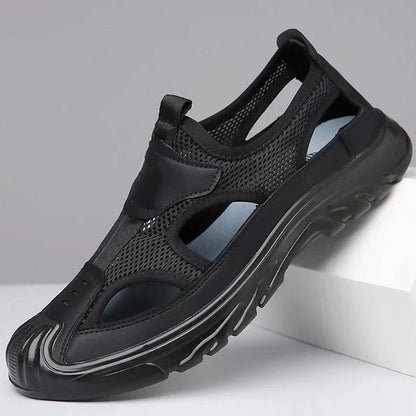 📊 Über 200.000 Verkäufe – Dankeschön mit 50% Rabatt! Leichte, rutschfeste Outdoor-Wanderschuhe für Männer mit geschlossener Spitze