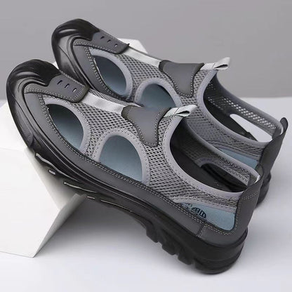 📊 Über 200.000 Verkäufe – Dankeschön mit 50% Rabatt! Leichte, rutschfeste Outdoor-Wanderschuhe für Männer mit geschlossener Spitze