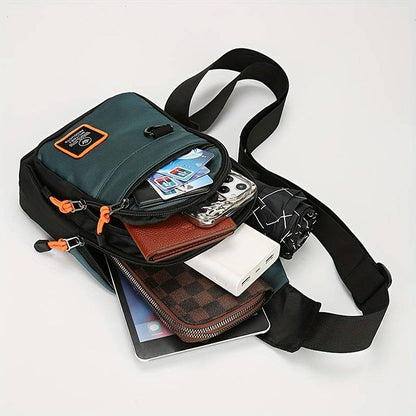 🎒3 KAUFEN 1 GRATIS -4 STÜCK✨ Wasserdichte Umhängetasche mit Mehreren Fächern - Verstellbarer Trageriemen für Täglichen Gebrauch und Reisen 🌧️💼