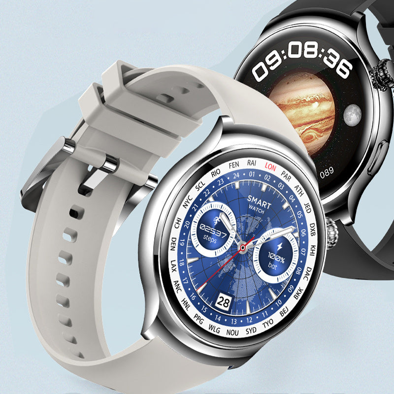 Multifunktionale runde Sport-Gesundheits-Smartwatch 【50 % Rabatt】