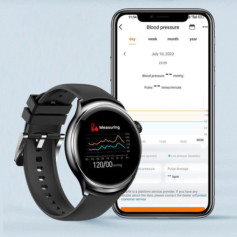 Multifunktionale runde Sport-Gesundheits-Smartwatch 【50 % Rabatt】
