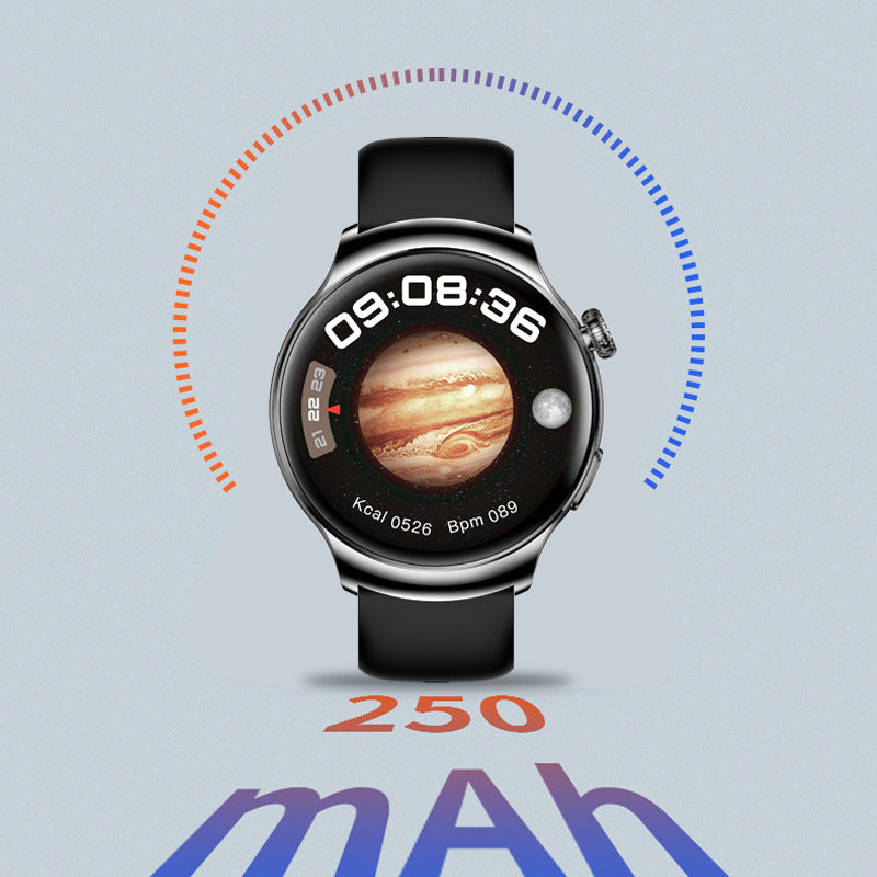 Multifunktionale runde Sport-Gesundheits-Smartwatch 【50 % Rabatt】