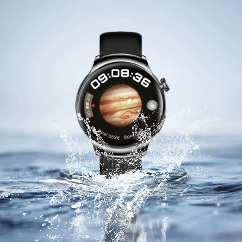 Multifunktionale runde Sport-Gesundheits-Smartwatch 【50 % Rabatt】