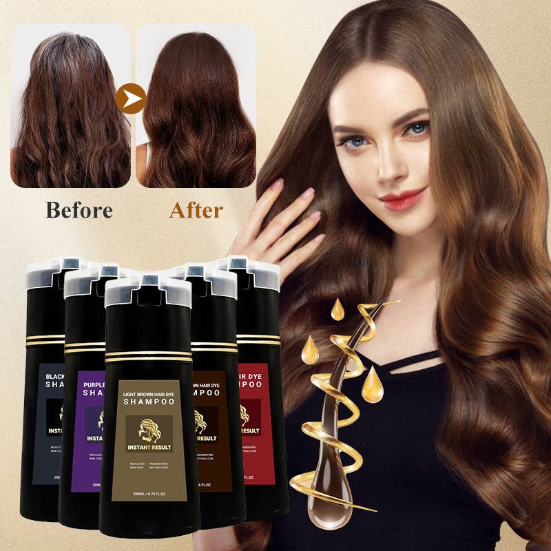 🎉Heißer Verkauf 50% RABATT✨🔥Shampoo für sofortiges Färben