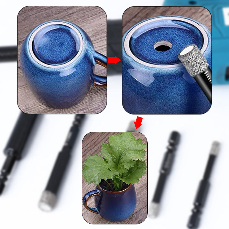 🔥Zeitlich begrenzt 45%RABATT🔥Hex Schaft Bohrer für Marmor/Fliese/Stein🛠️