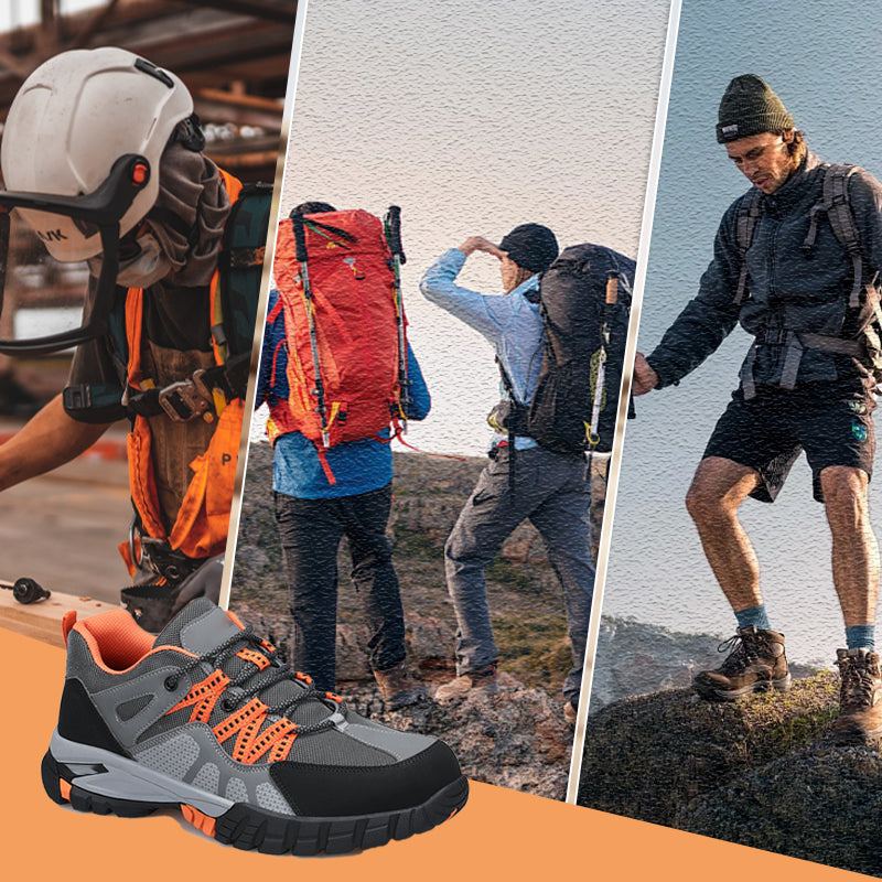 Bequeme, rutschfeste Freizeit-Sicherheitsschuhe zum Wandern