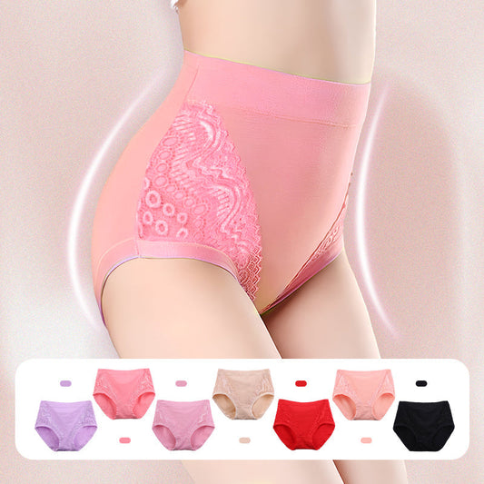 🔥 50 % RABATT! 💟 Plus-Größe Slip mit hoher Taille – auslaufsicher, Baumwolle & bequem – perfekt für den täglichen Gebrauch – atmungsaktiv, weich & sicherer Sitz