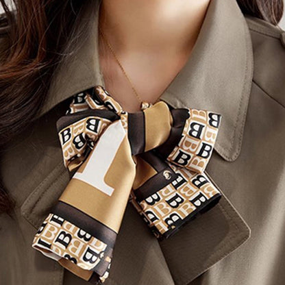 ✨Kostenloser Versand✨ Modische High-End-Damenwindjacke mit mittellangem Revers