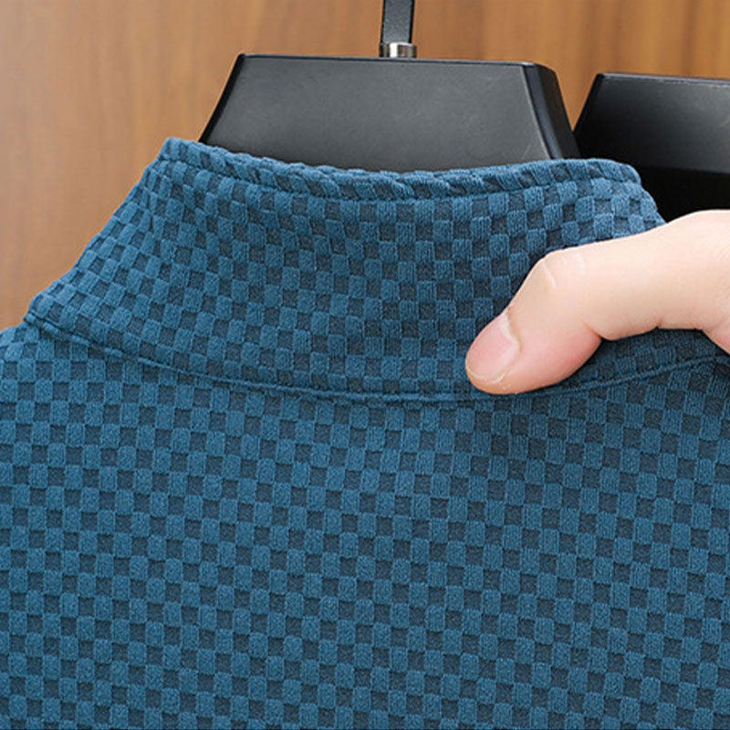 Herren Premium Fashion Half Zip Casual Business Shirt 【Kaufen Sie 2 Stück Versandkostenfrei】