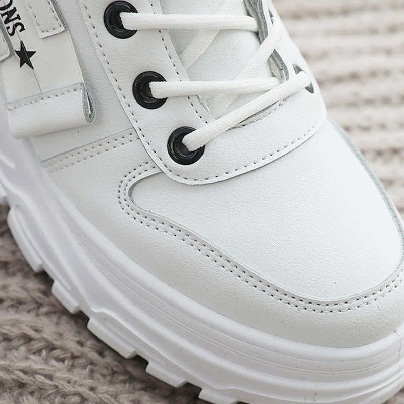 🎀Wärmt den Winter!🎁Wasserdichte, warme Schnürstiefelette für Damen