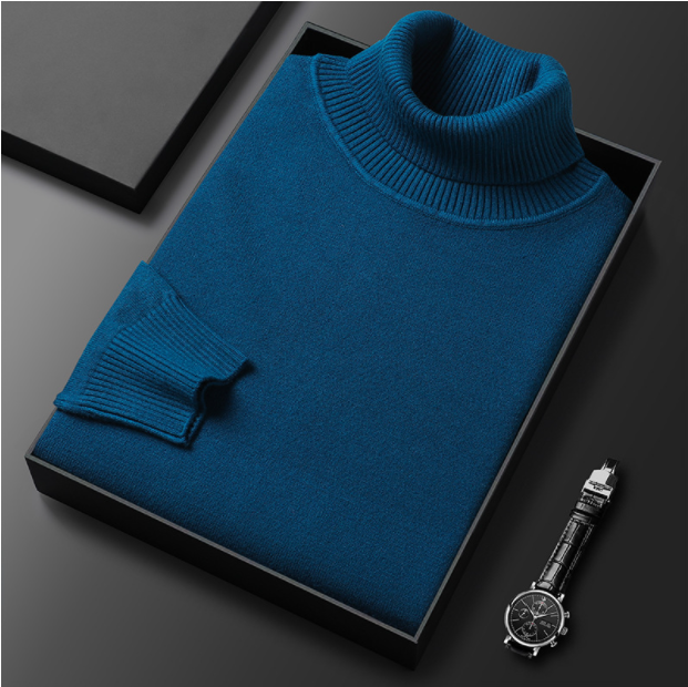 🧶 50% RABATT HEISSER VERKÄUF! ✨ Premium Kaschmirpulli Herren Einfarbig - Weiches Wohlfühlgarn mit Moderner Passform für Business & Freizeit 👔🎯
