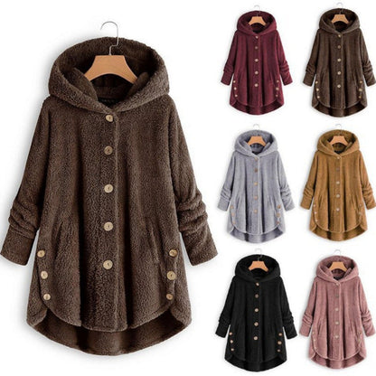 📢📢50%Rabatt!!!🎉✨Damen-Kapuzenjacke aus Fleece – Neue Kollektion 2026