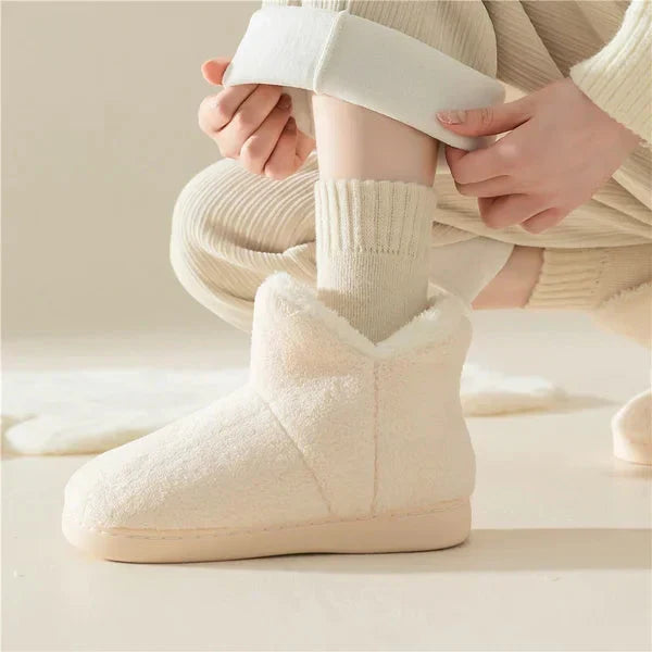 🎄Dicke, wadenlange Socken aus Korallenfleece