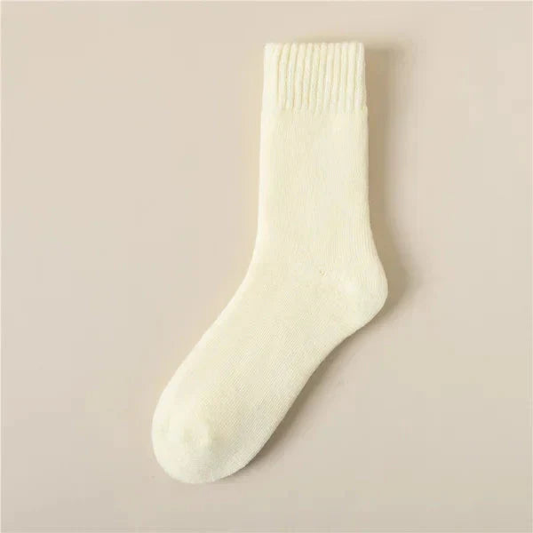 🎄Dicke, wadenlange Socken aus Korallenfleece