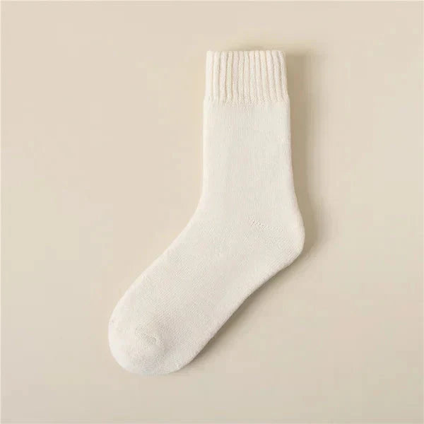🎄Dicke, wadenlange Socken aus Korallenfleece