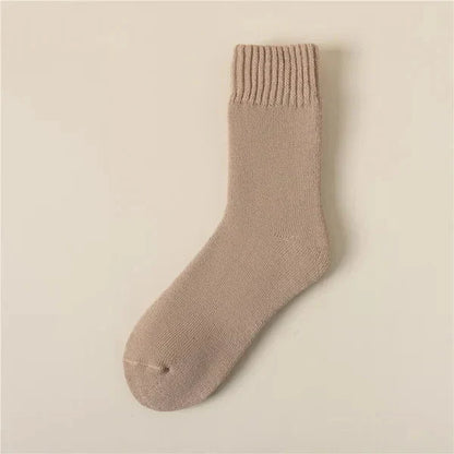 🎄Dicke, wadenlange Socken aus Korallenfleece