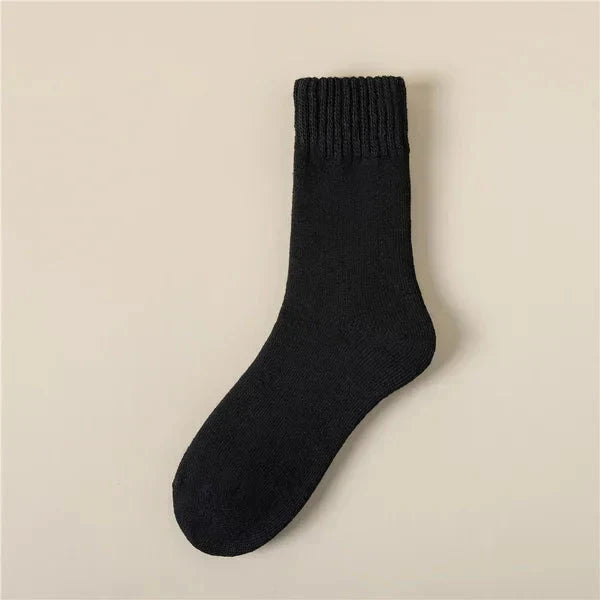 🎄Dicke, wadenlange Socken aus Korallenfleece