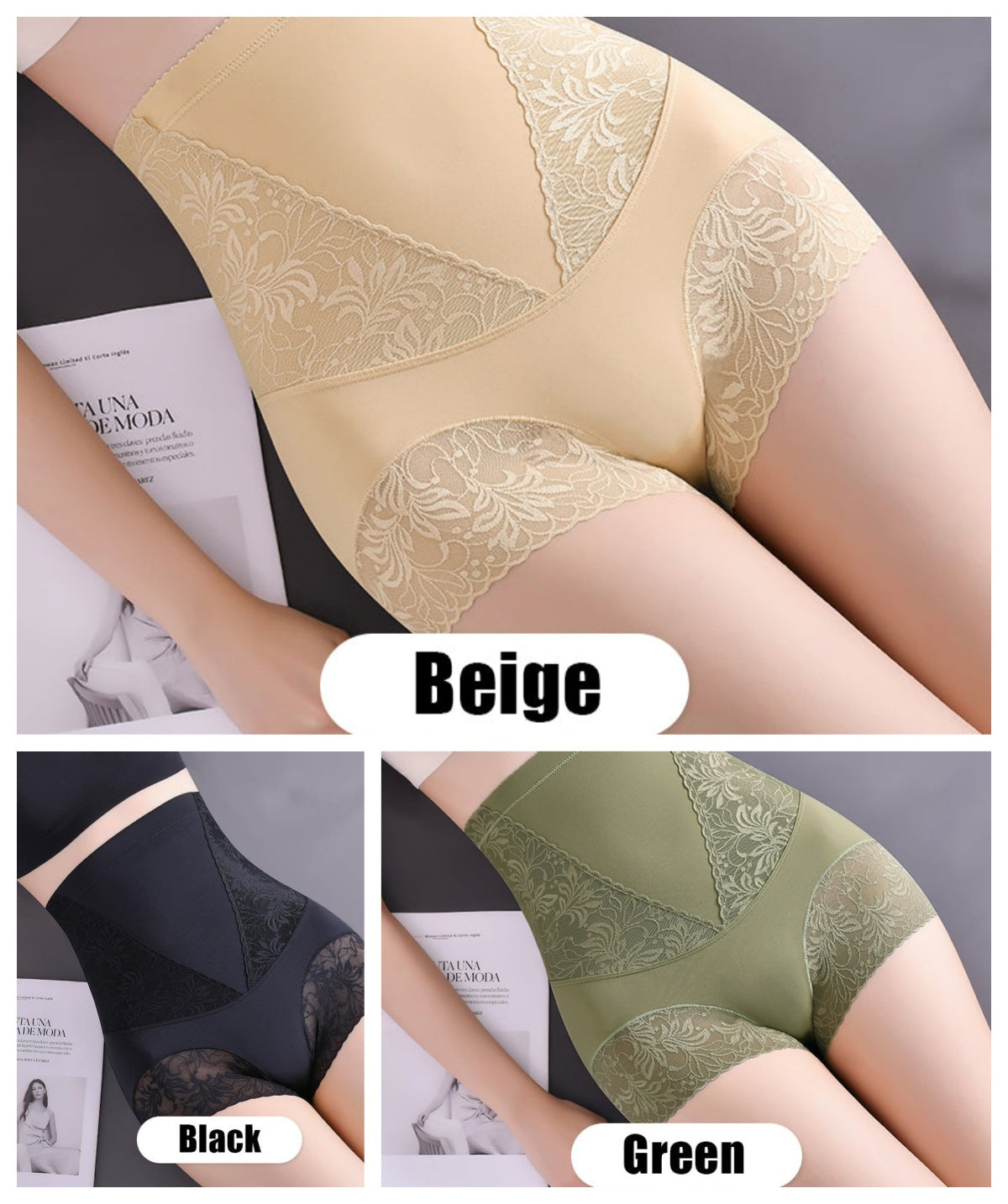 💥NEUER HEISSER SALE💥Höschen für Frauen mit Po-Lifting-Effekt und Bauchformung, hohe Taille❤️‍🔥
