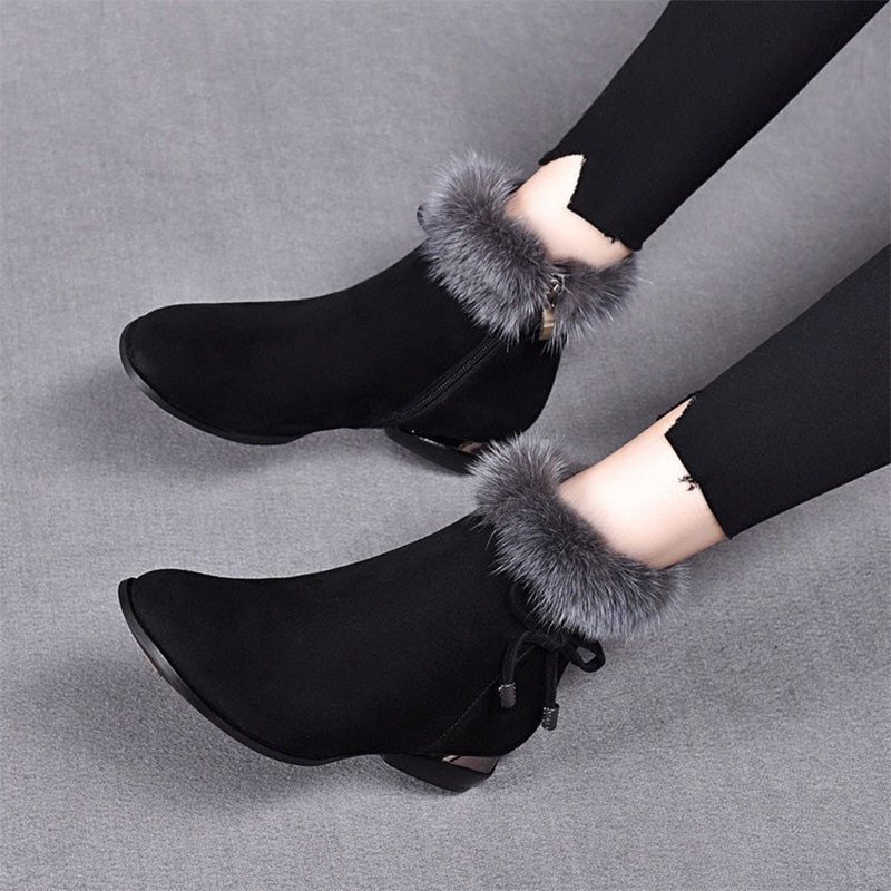 🔥Modische, warme, dicke und rutschfeste Stiefeletten für Frauen 🔥Kaufe 2, kostenloser Versand🔥