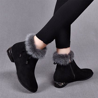 🔥Modische, warme, dicke und rutschfeste Stiefeletten für Frauen 🔥Kaufe 2, kostenloser Versand🔥