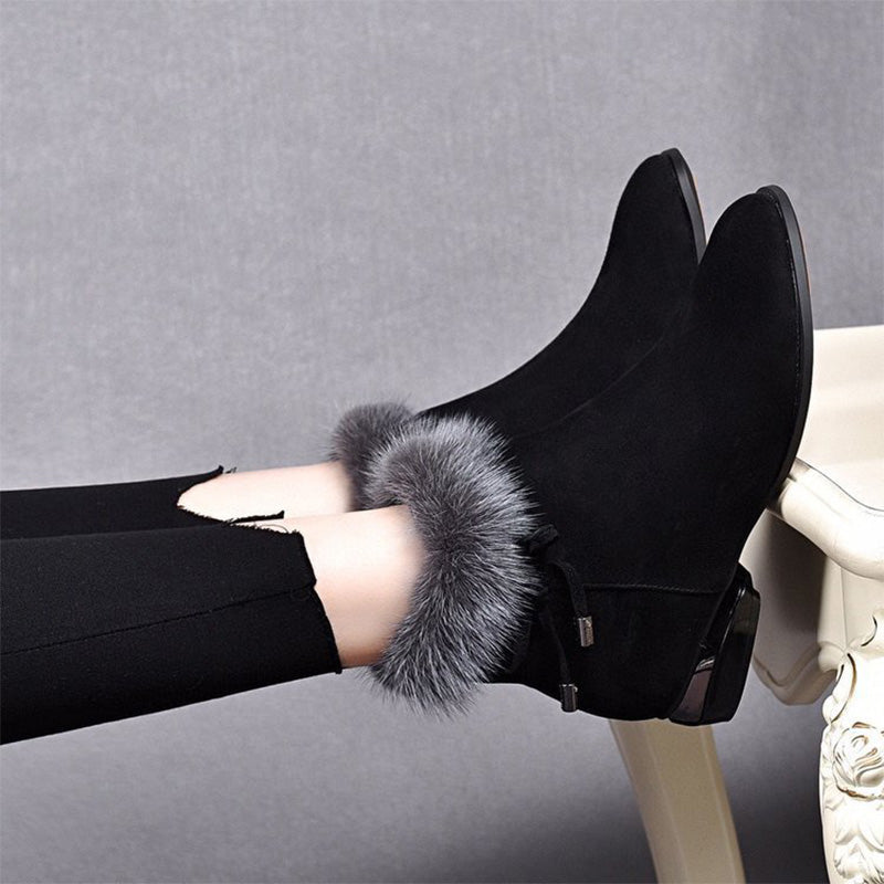 🔥Modische, warme, dicke und rutschfeste Stiefeletten für Frauen 🔥Kaufe 2, kostenloser Versand🔥