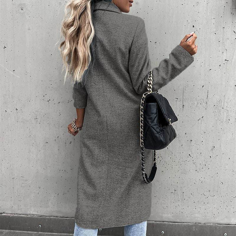 📢📢50% Rabatt!!! 🎉✨ Langer Wintermantel für Damen