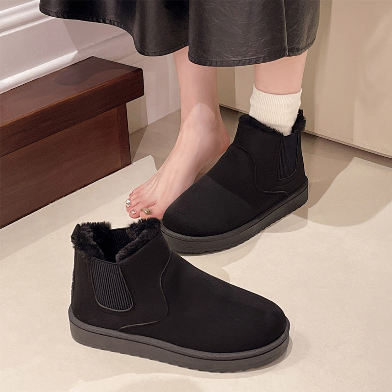 🥾Warme Schneestiefeletten mit dicker Sohle für Damen🎁